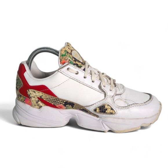 Adidas Falcon 'Snakeskin Print' Casual Fashion Sneakers FV3083 Women's 6.5 - Picture 7 of 11